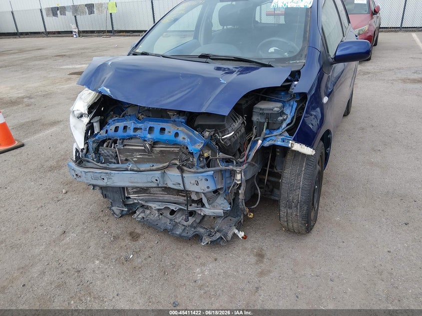 2011 Toyota Yaris VIN JTDKT4K32B5336205 IAAI salvage auction — FRONT END, Salvage (California), sold $750 on 2026-07-13 (photo 6)
