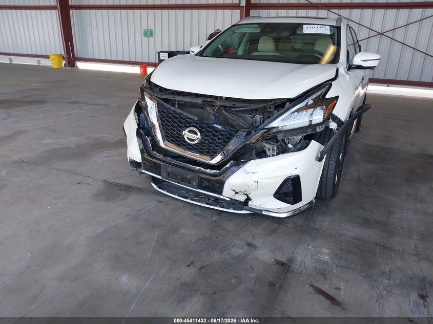 2020 Nissan Murano VIN 5N1AZ2DS0LN145737 IAAI salvage auction — FRONT END, Salvage (California), sold $2,250 on 2026-07-09 (photo 6)