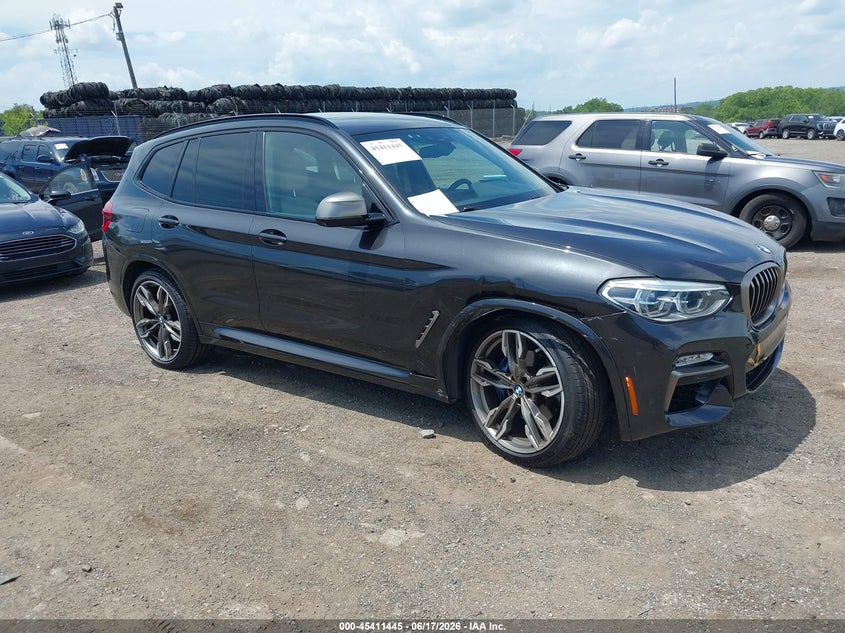 2019 BMW X3 VIN 5UXTS3C56K0Z05523 IAAI salvage auction — RIGHT FRONT, Salvage Title, sold $19,050 on 2026-07-17 (photo 1)