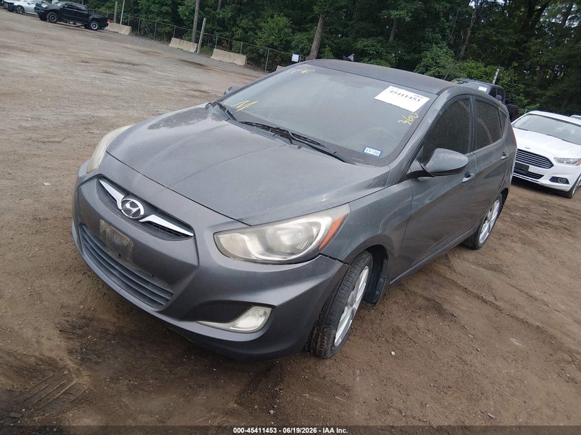 2012 Hyundai Accent VIN KMHCU5AEXCU045142 IAAI salvage auction — NORMAL WEAR, Clear (Maryland), sold $775 on 2026-07-29 (photo 2)