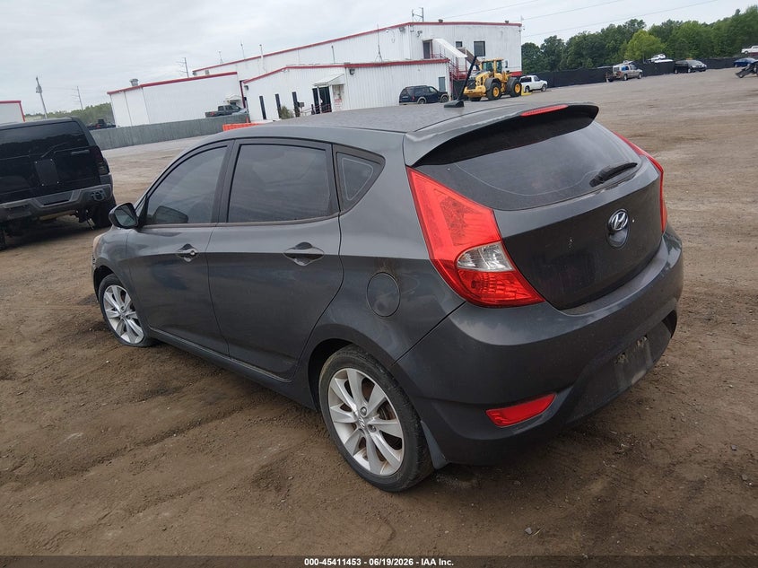 2012 Hyundai Accent VIN KMHCU5AEXCU045142 IAAI salvage auction — NORMAL WEAR, Clear (Maryland), sold $775 on 2026-07-29 (photo 3)
