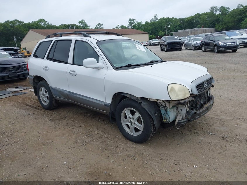 2002 Hyundai Santa fe VIN KM8SB12B92U169268 IAAI salvage auction — FRONT END, Mv-907A (New York), sold $450 on 2026-07-11 (photo 1)