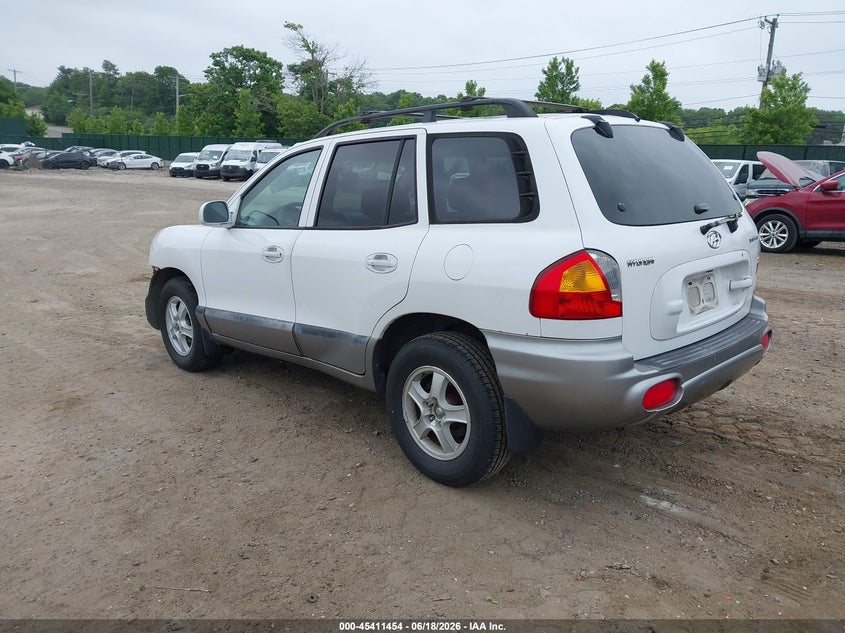 2002 Hyundai Santa fe VIN KM8SB12B92U169268 IAAI salvage auction — FRONT END, Mv-907A (New York), sold $450 on 2026-07-11 (photo 3)