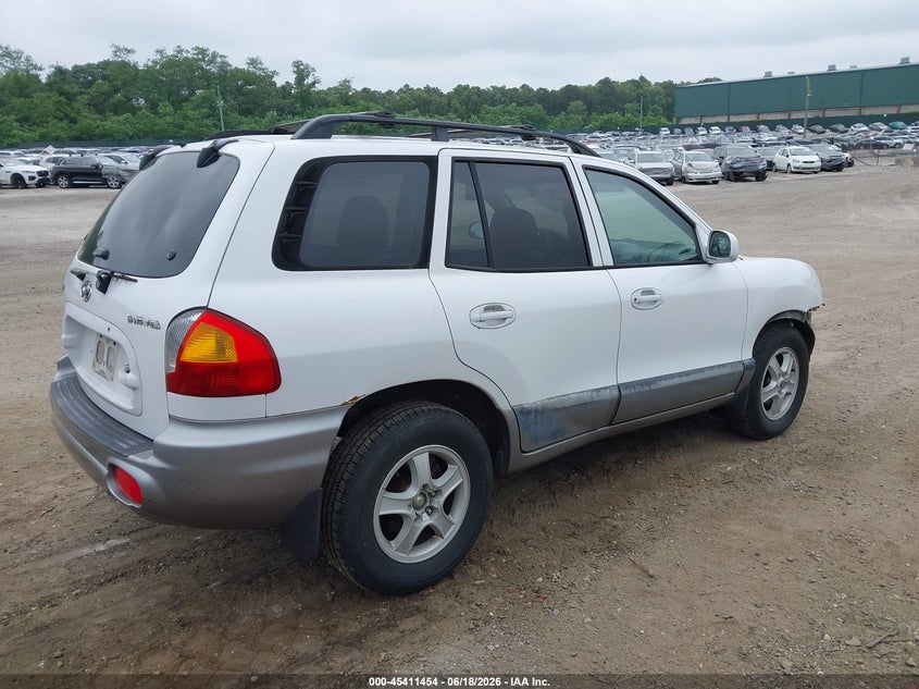 2002 Hyundai Santa fe VIN KM8SB12B92U169268 IAAI salvage auction — FRONT END, Mv-907A (New York), sold $450 on 2026-07-11 (photo 4)