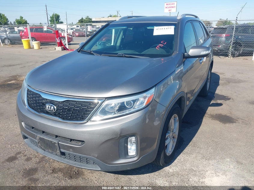 2014 Kia Sorento VIN 5XYKT3A60EG540289 IAAI salvage auction — RIGHT SIDE, Salvage (California), sold $1,450 on 2026-07-08 (photo 2)