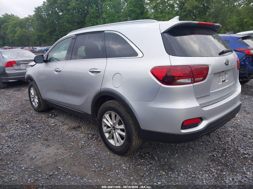 2019 Kia Sorento VIN 5XYPGDA34KG591344 IAAI salvage auction — FRONT END, Salvage Title, sold $2,250 on 2026-07-26 (photo 3)