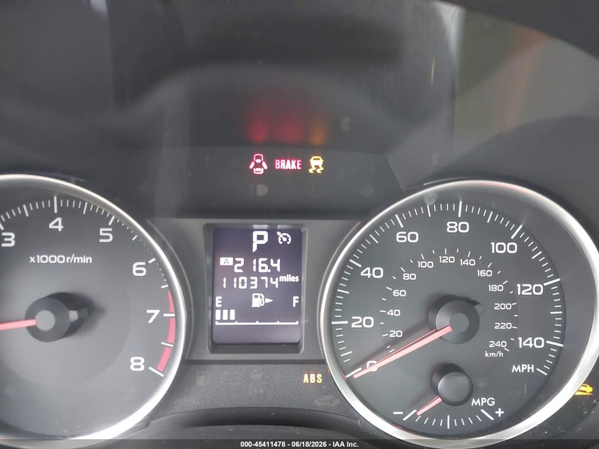 2013 Subaru Xv VIN JF2GPAGC8DH849379 IAAI salvage auction — NORMAL WEAR, Clear (Georgia), sold $325 on 2026-07-08 (photo 7)