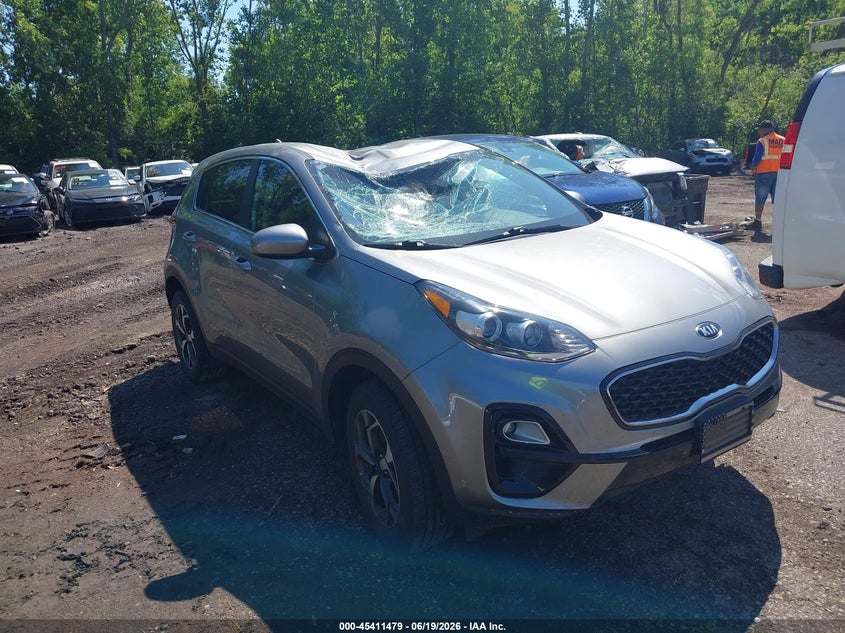 2020 Kia Sportage VIN KNDPMCAC8L7790690 IAAI salvage auction — ROOF, Salvage (Ohio), sold $3,400 on 2026-07-14 (photo 1)