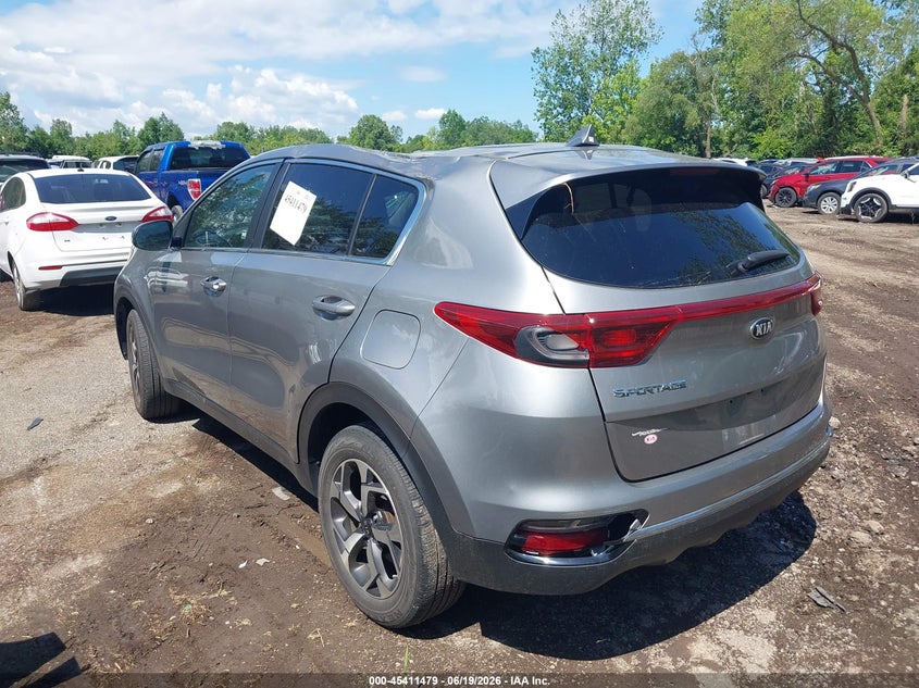 2020 Kia Sportage VIN KNDPMCAC8L7790690 IAAI salvage auction — ROOF, Salvage (Ohio), sold $3,400 on 2026-07-14 (photo 3)