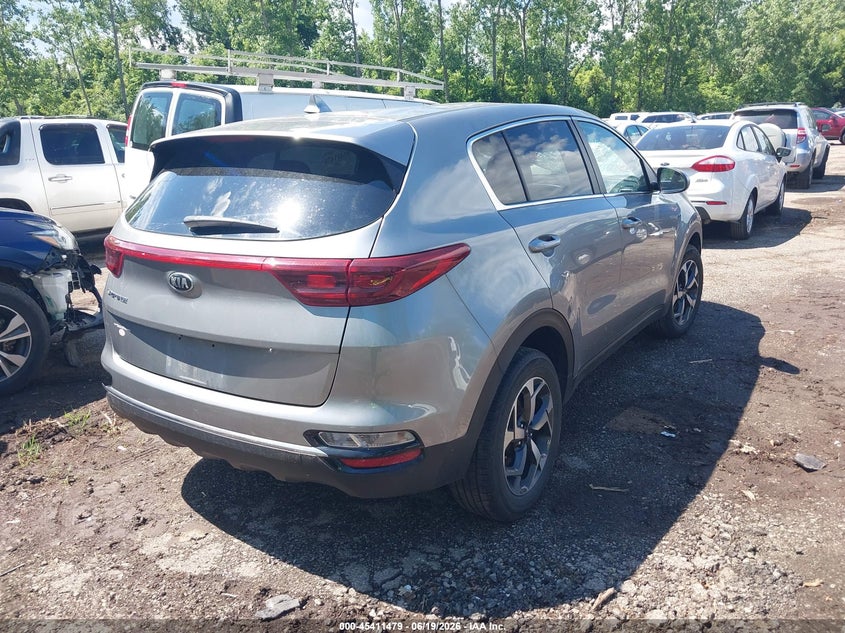 2020 Kia Sportage VIN KNDPMCAC8L7790690 IAAI salvage auction — ROOF, Salvage (Ohio), sold $3,400 on 2026-07-14 (photo 4)