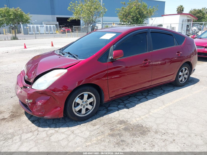 2004 Toyota Prius VIN JTDKB20U140019552 IAAI salvage auction — FRONT END, Salvage (California), sold $25 on 2026-07-29 (photo 2)