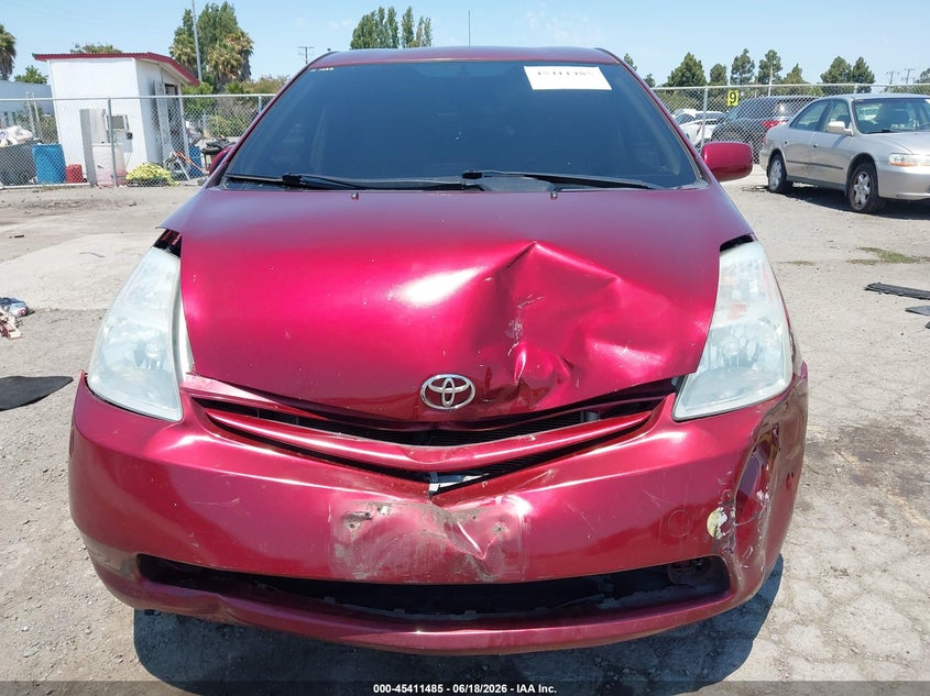 2004 Toyota Prius VIN JTDKB20U140019552 IAAI salvage auction — FRONT END, Salvage (California), sold $25 on 2026-07-29 (photo 6)