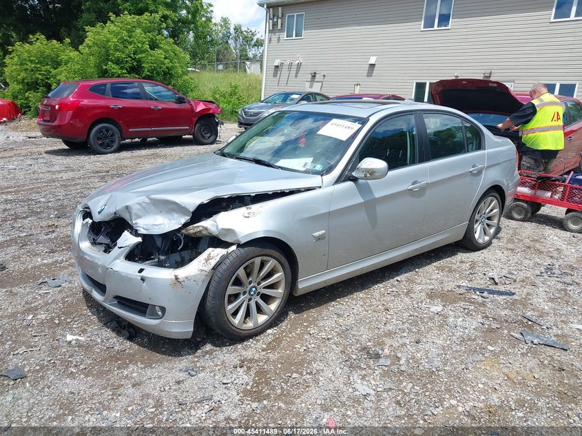 2011 BMW 3 series VIN WBAPK5G51BNN32190 IAAI salvage auction — FRONT END, Salvage (Pennsylvania), sold $200 on 2026-07-21 (photo 2)