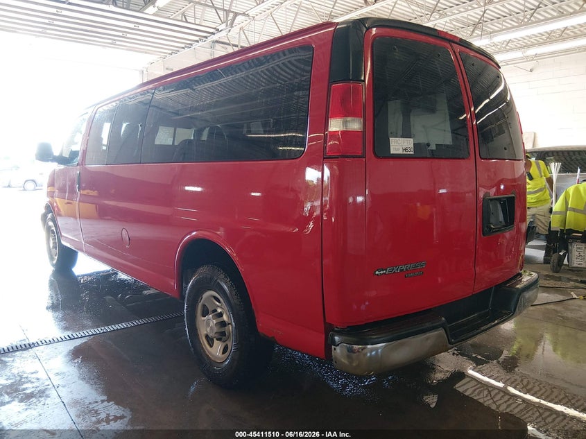 2016 Chevrolet Express 3500 VIN 1GAZGNFF5G1283715 IAAI salvage auction — LEFT FRONT, Sf97 (New York), sold $7,400 on 2026-09-12 (photo 3)