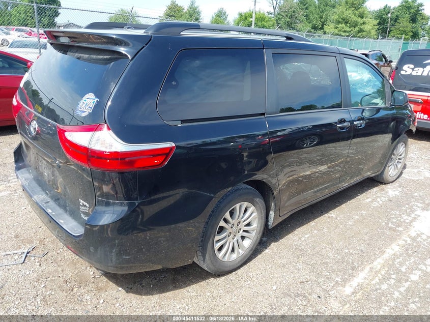 2016 Toyota Sienna VIN 5TDYK3DC2GS710544 IAAI salvage auction — FRONT END, Salvage (Idaho), sold $825 on 2026-07-20 (photo 4)