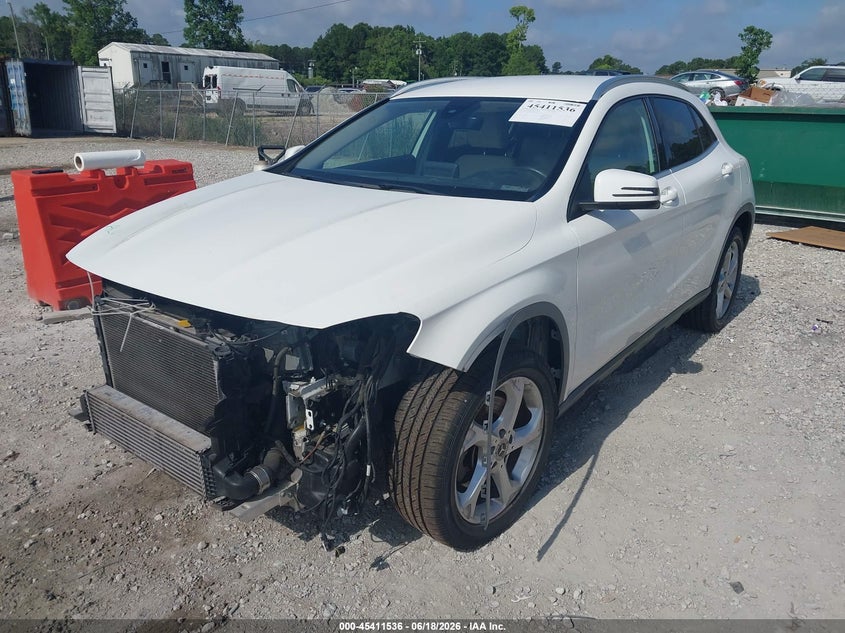 2019 Mercedes-benz Gla-klasse VIN WDCTG4GB1KU018195 IAAI salvage auction — FRONT END, Salvage (North Carolina), sold $4,650 on 2026-08-04 (photo 2)