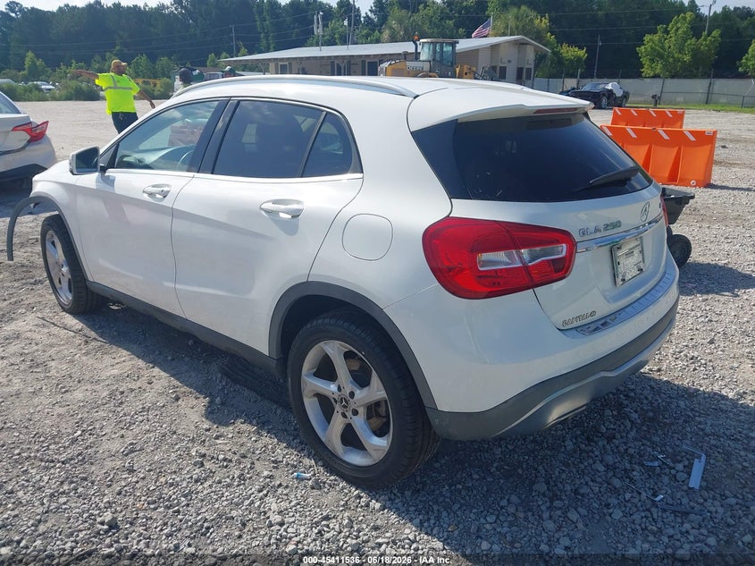 2019 Mercedes-benz Gla-klasse VIN WDCTG4GB1KU018195 IAAI salvage auction — FRONT END, Salvage (North Carolina), sold $4,650 on 2026-08-04 (photo 3)
