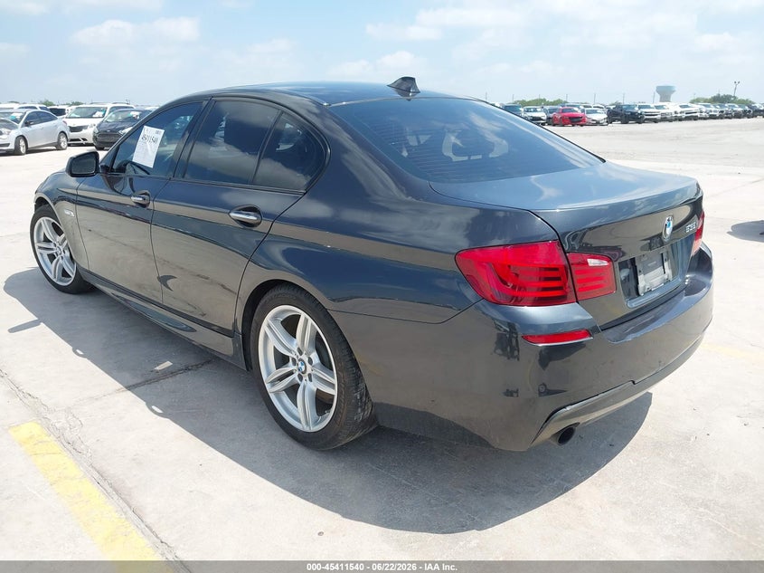 2013 BMW 5er VIN WBAFR7C50DC829541 IAAI salvage auction — FRONT END, Salvage Title, sold $575 on 2026-07-29 (photo 3)