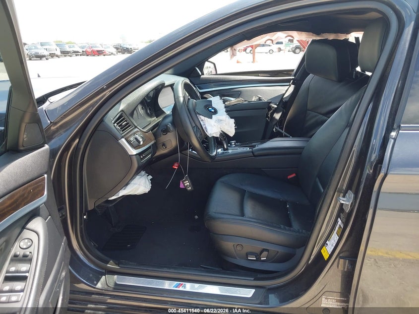 2013 BMW 5er VIN WBAFR7C50DC829541 IAAI salvage auction — FRONT END, Salvage Title, sold $575 on 2026-07-29 (photo 5)