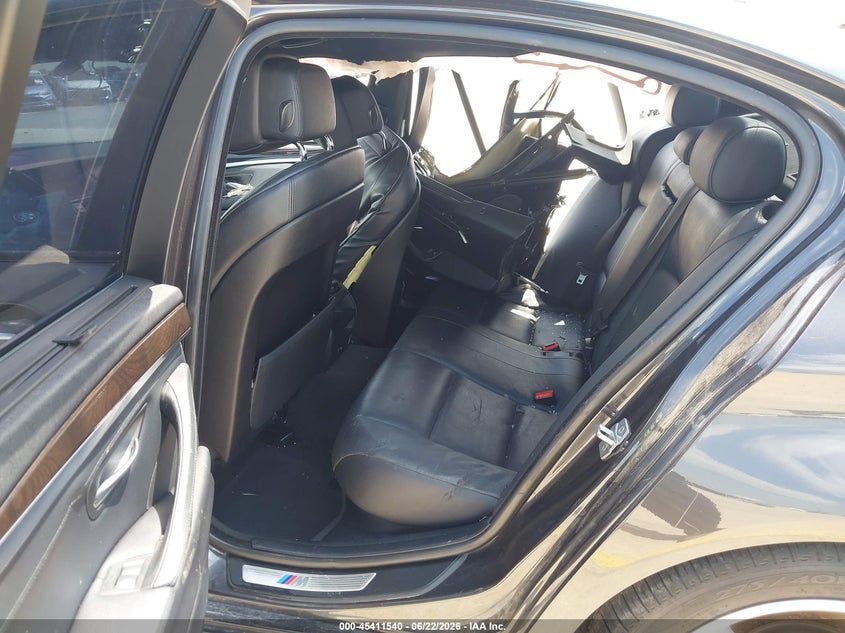 2013 BMW 5er VIN WBAFR7C50DC829541 IAAI salvage auction — FRONT END, Salvage Title, sold $575 on 2026-07-29 (photo 8)