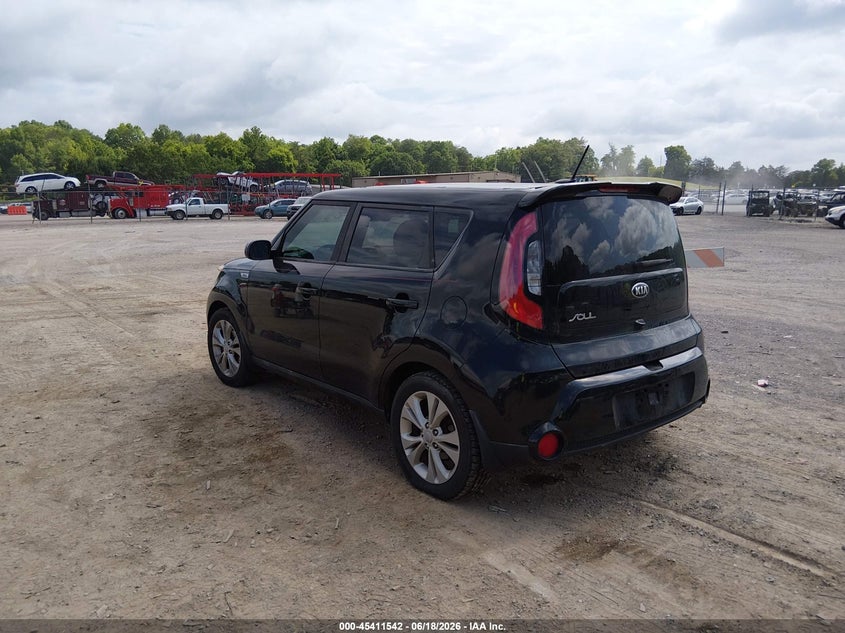 2016 Kia Soul VIN KNDJP3A50G7377814 IAAI salvage auction — RIGHT SIDE, Salvage Title, sold $1,300 on 2026-07-29 (photo 3)