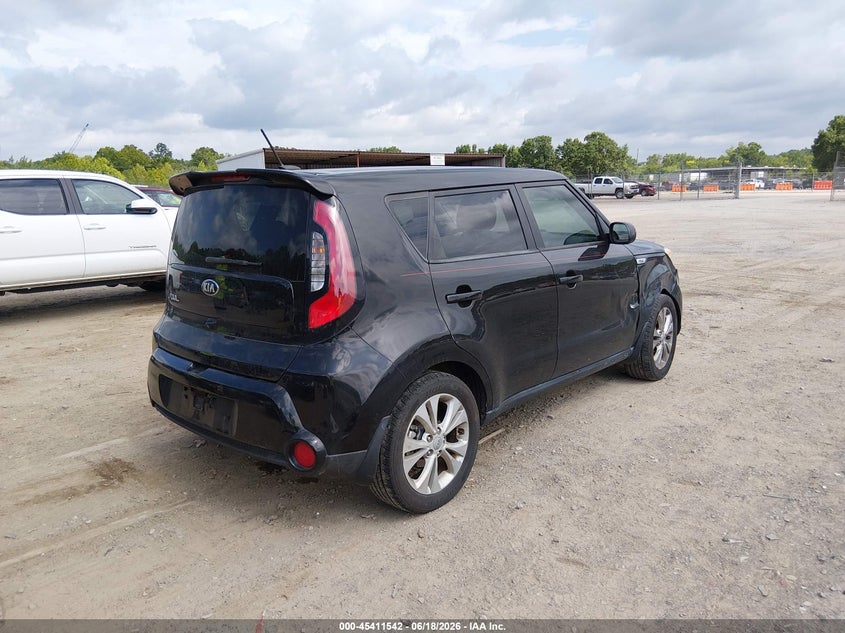 2016 Kia Soul VIN KNDJP3A50G7377814 IAAI salvage auction — RIGHT SIDE, Salvage Title, sold $1,300 on 2026-07-29 (photo 4)