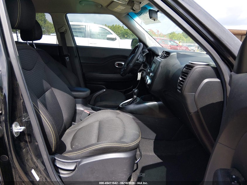 2016 Kia Soul VIN KNDJP3A50G7377814 IAAI salvage auction — RIGHT SIDE, Salvage Title, sold $1,300 on 2026-07-29 (photo 5)