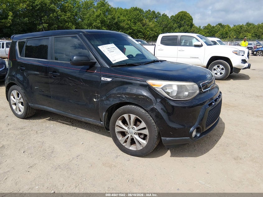 2016 Kia Soul VIN KNDJP3A50G7377814 IAAI salvage auction — RIGHT SIDE, Salvage Title, sold $1,300 on 2026-07-29 (photo 6)