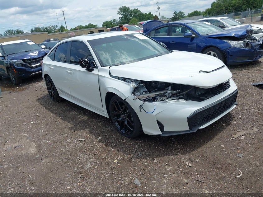 2025 Honda Civic VIN 2HGFE4F87SH308721 — IAAI salvage auction photo
