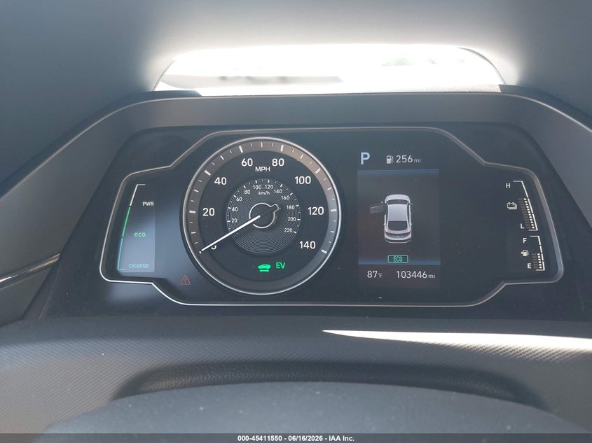 2021 Hyundai Ioniq hybrid VIN KMHC65LC4MU247031 IAAI salvage auction — NORMAL WEAR, Sf97 (New Jersey), sold $325 on 2026-07-21 (photo 7)