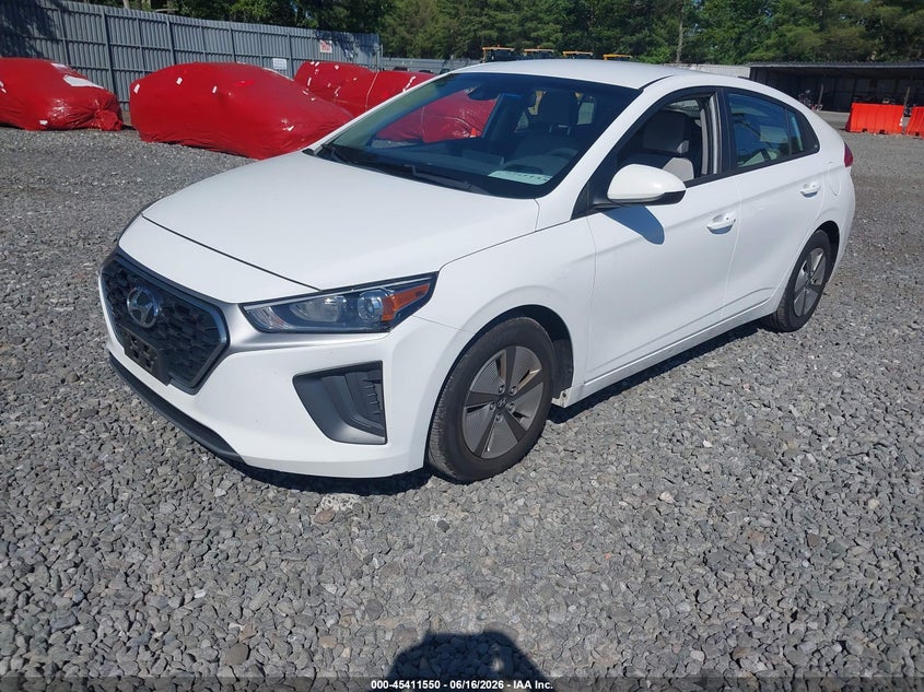 2021 Hyundai Ioniq hybrid VIN KMHC65LC4MU247031 IAAI salvage auction — NORMAL WEAR, Sf97 (New Jersey), sold $325 on 2026-07-21 (photo 2)