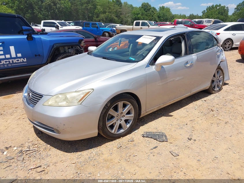 2008 Lexus ES VIN JTHBJ46G582197585 IAAI salvage auction — REAR END, Salvage (North Carolina), sold $725 on 2026-07-20 (photo 2)