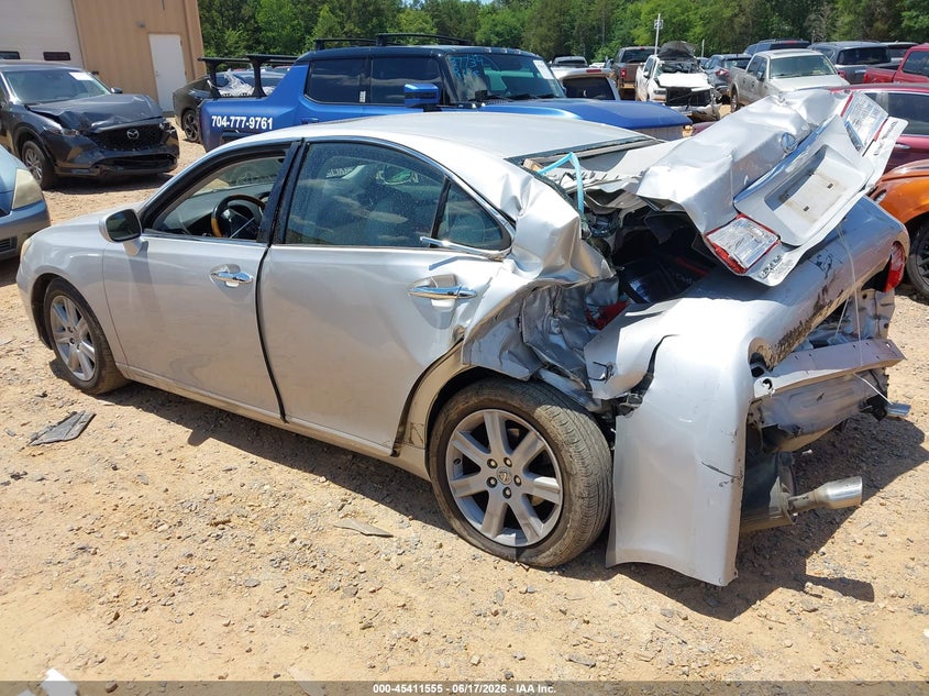 2008 Lexus ES VIN JTHBJ46G582197585 IAAI salvage auction — REAR END, Salvage (North Carolina), sold $725 on 2026-07-20 (photo 3)