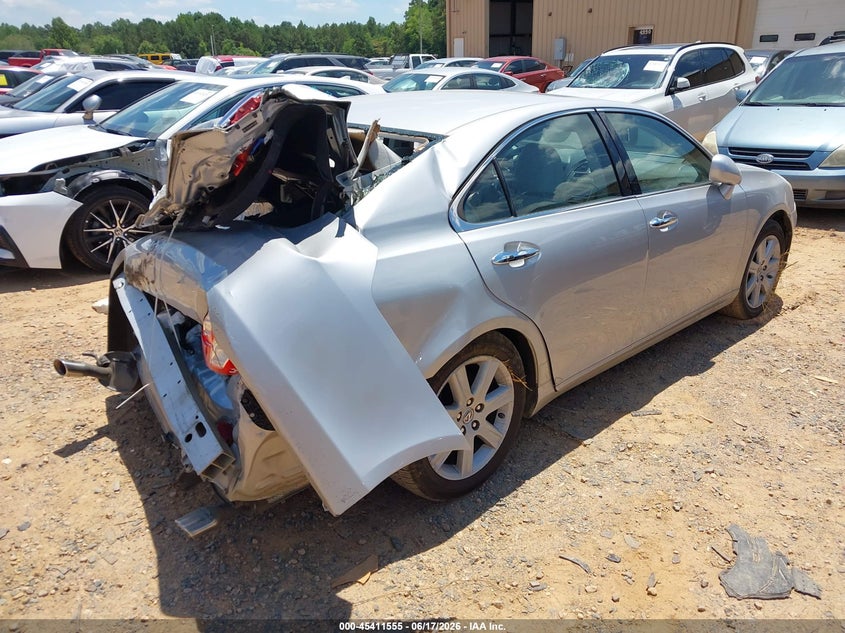 2008 Lexus ES VIN JTHBJ46G582197585 IAAI salvage auction — REAR END, Salvage (North Carolina), sold $725 on 2026-07-20 (photo 4)