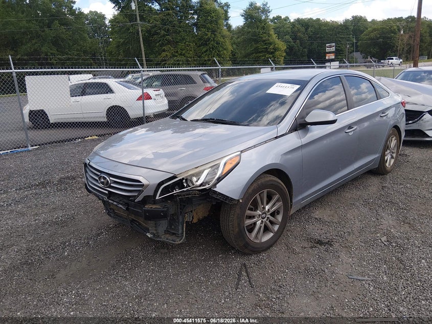2017 Hyundai Sonata VIN 5NPE24AF5HH560735 IAAI salvage auction — FRONT END, Salvage (South Carolina), sold $850 on 2026-07-09 (photo 2)