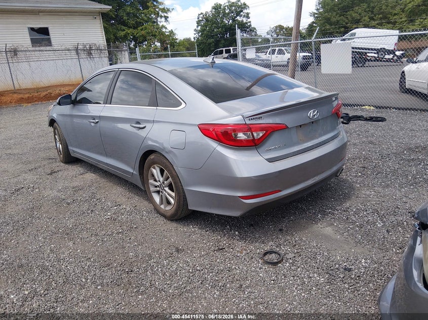 2017 Hyundai Sonata VIN 5NPE24AF5HH560735 IAAI salvage auction — FRONT END, Salvage (South Carolina), sold $850 on 2026-07-09 (photo 3)