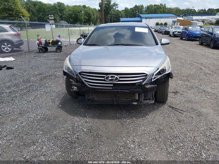 2017 Hyundai Sonata VIN 5NPE24AF5HH560735 IAAI salvage auction — FRONT END, Salvage (South Carolina), sold $850 on 2026-07-09 (photo 6)