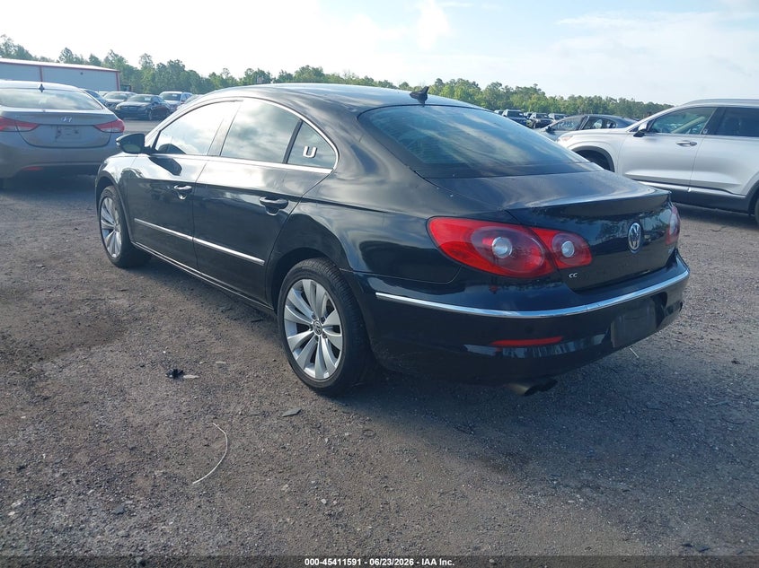 2010 Volkswagen Passat cc VIN WVWML7AN9AE517393 IAAI salvage auction — NORMAL WEAR, Clear (Florida), sold $300 on 2026-07-28 (photo 3)