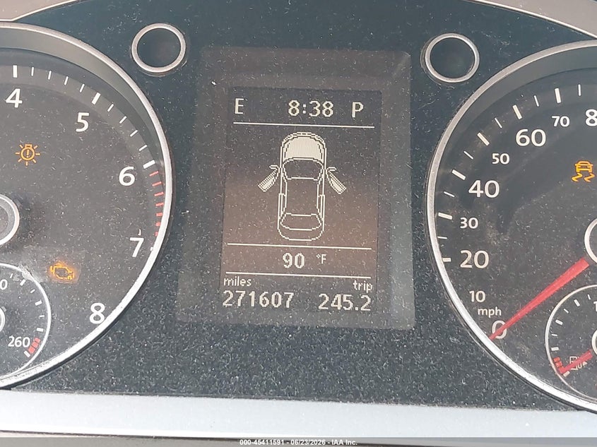 2010 Volkswagen Passat cc VIN WVWML7AN9AE517393 IAAI salvage auction — NORMAL WEAR, Clear (Florida), sold $300 on 2026-07-28 (photo 7)