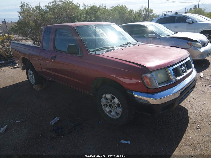 1998 Nissan Frontier VIN 1N6DD26S4WC379938 IAAI salvage auction — REAR END, Salvage (Arizona), sold $1,350 on 2026-07-09 (photo 1)
