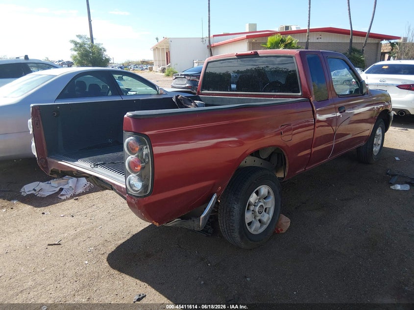 1998 Nissan Frontier VIN 1N6DD26S4WC379938 IAAI salvage auction — REAR END, Salvage (Arizona), sold $1,350 on 2026-07-09 (photo 4)