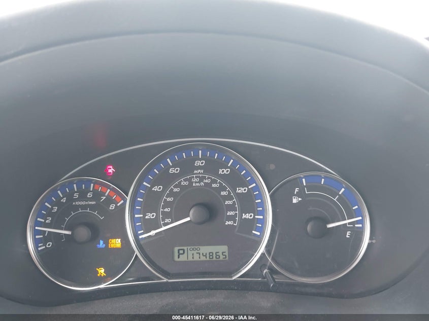 2010 Subaru Forester VIN JF2SH6DC0AH761480 IAAI salvage auction — NORMAL WEAR, Clear (Washington), sold $1,375 on 2026-07-07 (photo 7)