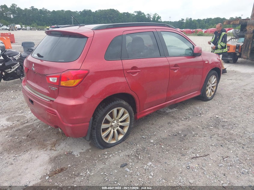 2011 Mitsubishi Outlander sport VIN JA4AR4AU4BZ011515 IAAI salvage auction — NORMAL WEAR, Clear (New York), sold $475 on 2026-07-28 (photo 4)