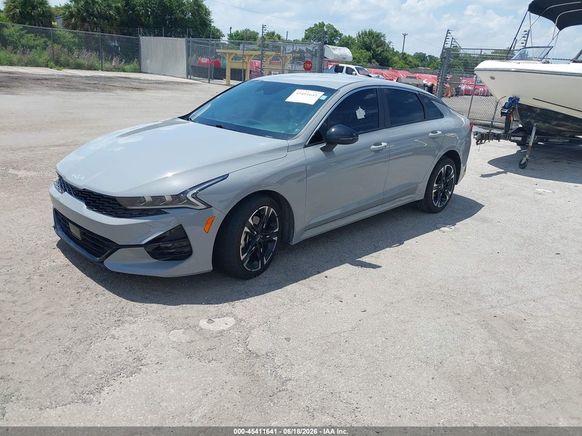 2023 Kia K5 VIN 5XXG64J23PG217541 IAAI salvage auction — RIGHT FRONT, Salvage Title, sold $9,150 on 2026-07-15 (photo 2)