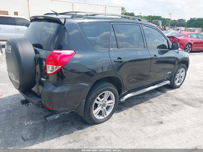 2008 Toyota Rav4 VIN JTMBK31V985059402 IAAI salvage auction — NORMAL WEAR, Clear (Florida), sold $875 on 2026-07-28 (photo 4)
