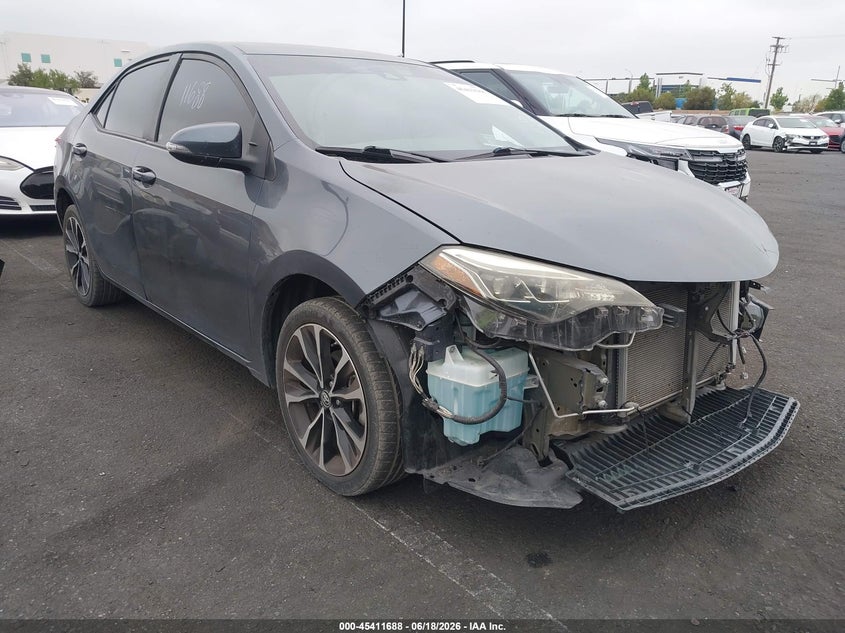 2017 Toyota Corolla VIN 5YFBURHE3HP637497 IAAI salvage auction — FRONT END, Salvage Title, sold $5,200 on 2026-08-02 (photo 1)
