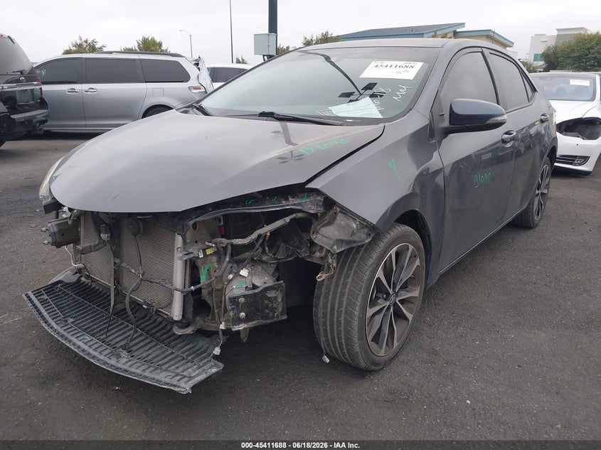 2017 Toyota Corolla VIN 5YFBURHE3HP637497 IAAI salvage auction — FRONT END, Salvage Title, sold $5,200 on 2026-08-02 (photo 2)