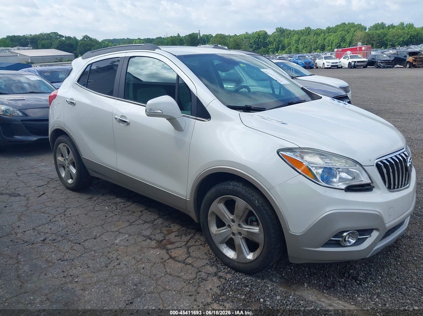 2016 Buick Encore VIN KL4CJCSB7GB605541 IAAI salvage auction — NORMAL WEAR, Repossession Paperwork (Georgia), sold $300 on 2026-07-21 (photo 1)