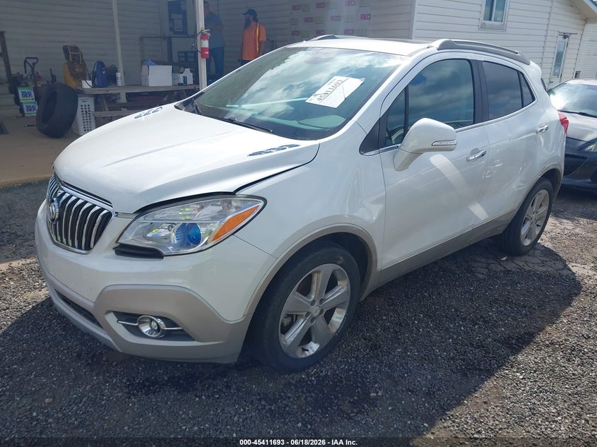 2016 Buick Encore VIN KL4CJCSB7GB605541 IAAI salvage auction — NORMAL WEAR, Repossession Paperwork (Georgia), sold $300 on 2026-07-21 (photo 2)