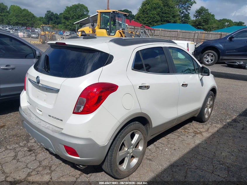 2016 Buick Encore VIN KL4CJCSB7GB605541 IAAI salvage auction — NORMAL WEAR, Repossession Paperwork (Georgia), sold $300 on 2026-07-21 (photo 4)